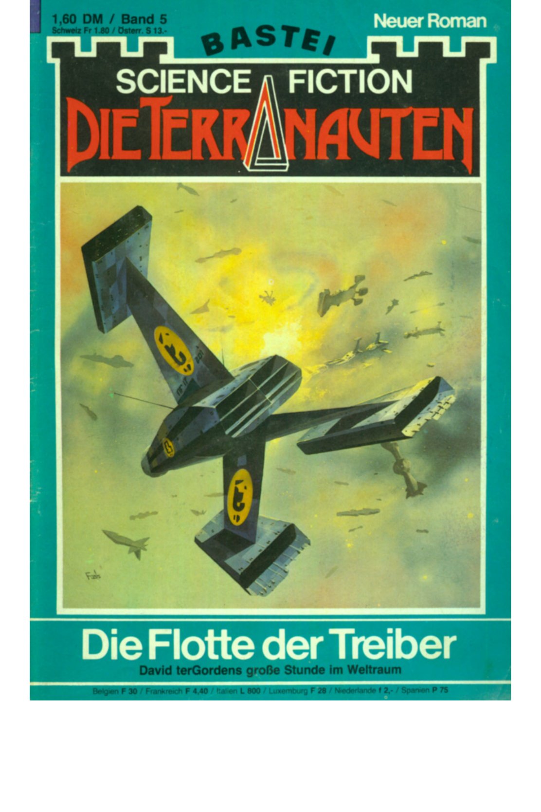 Original cover: Die Flotte der Treiber