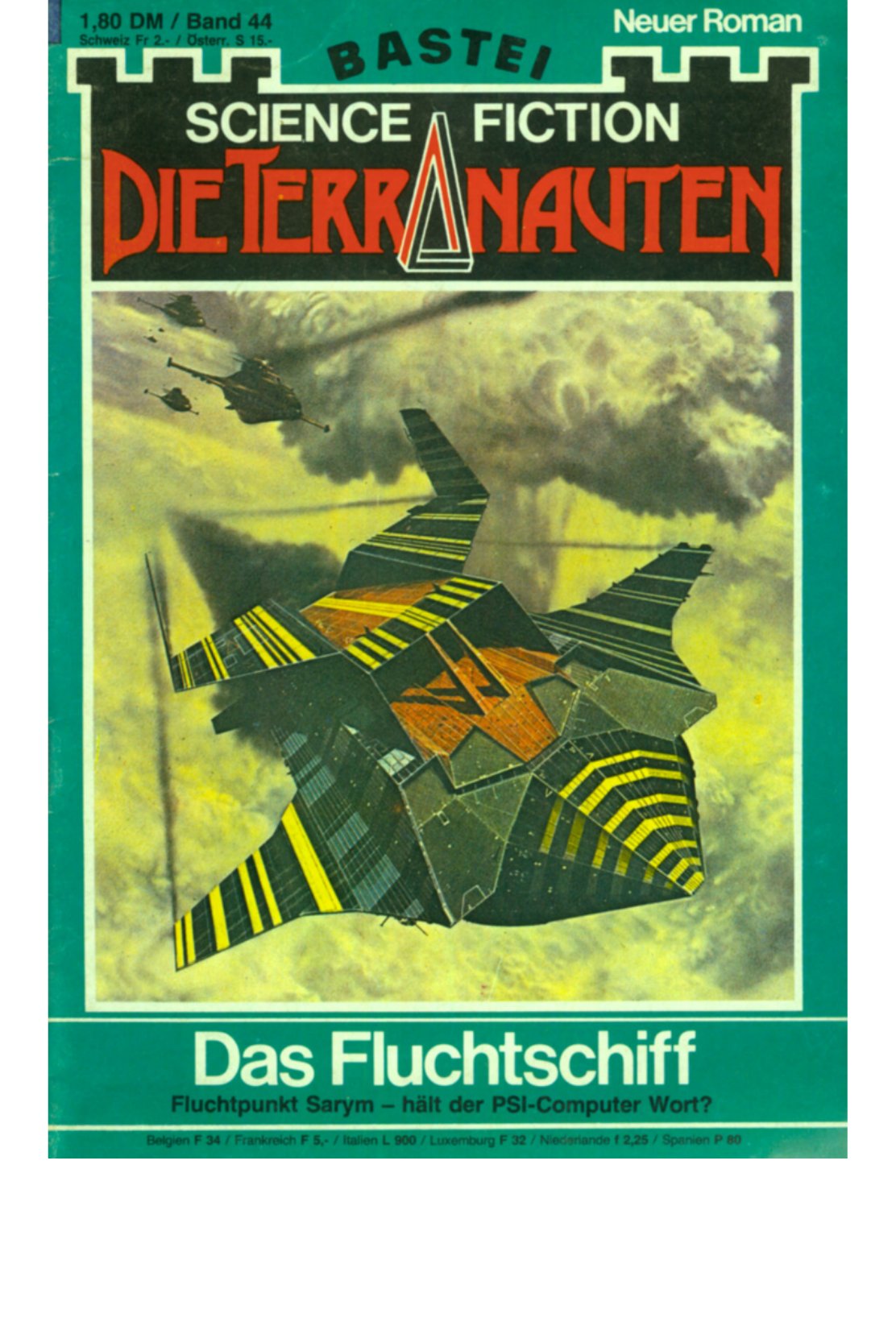 Original cover: Das Fluchtschiff