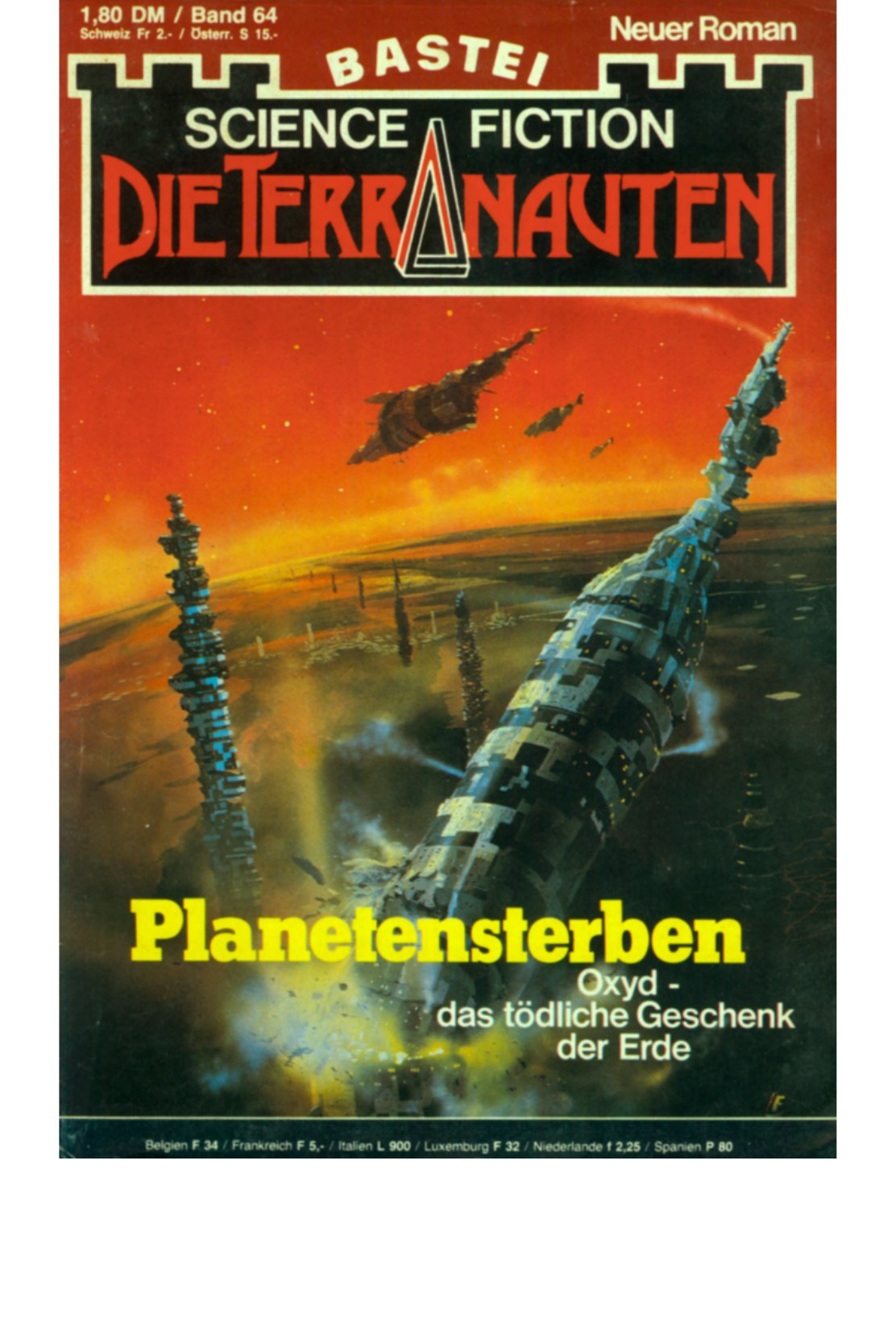 Original cover: Planetensterben