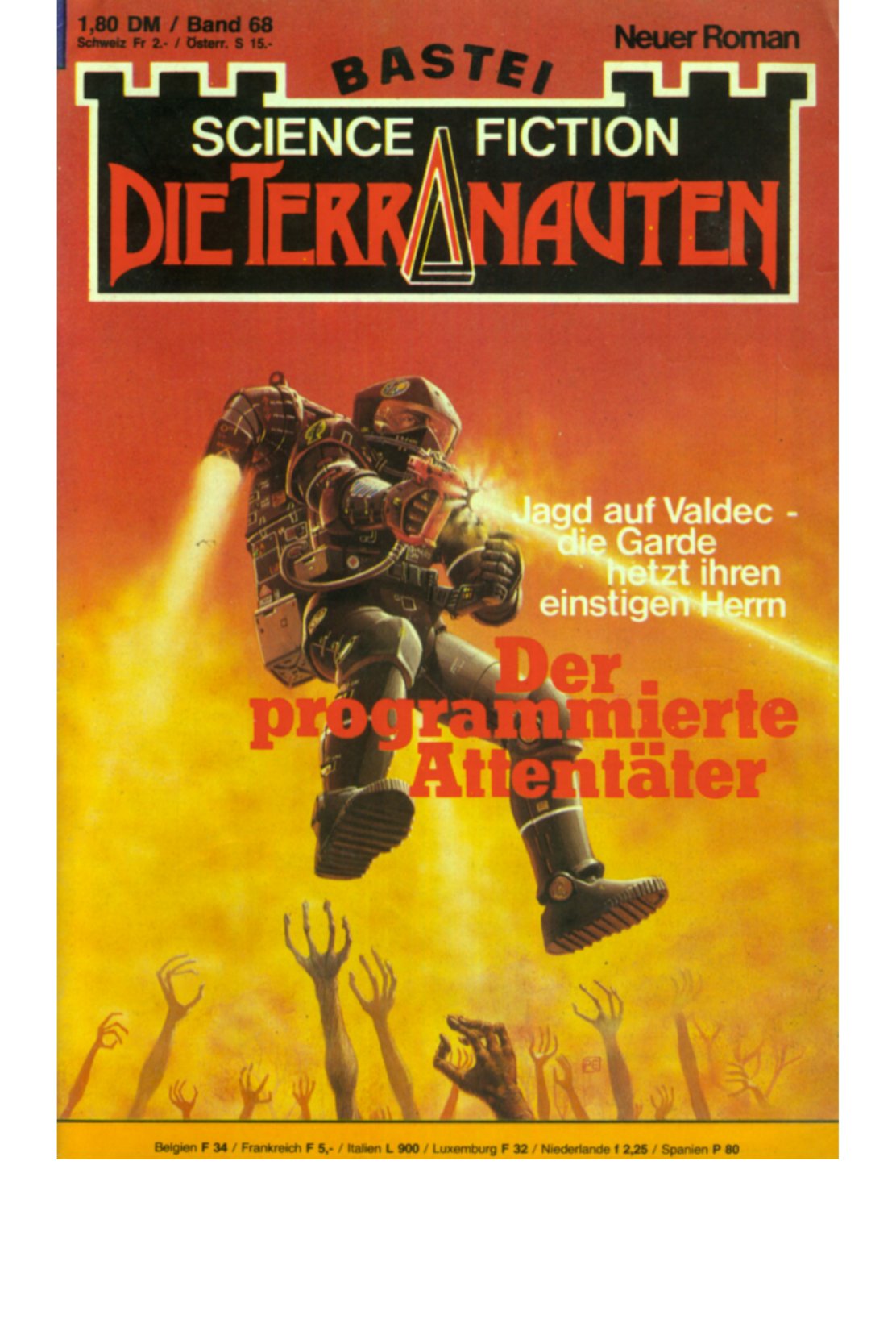 Original cover: Der programmierte Attentaeter