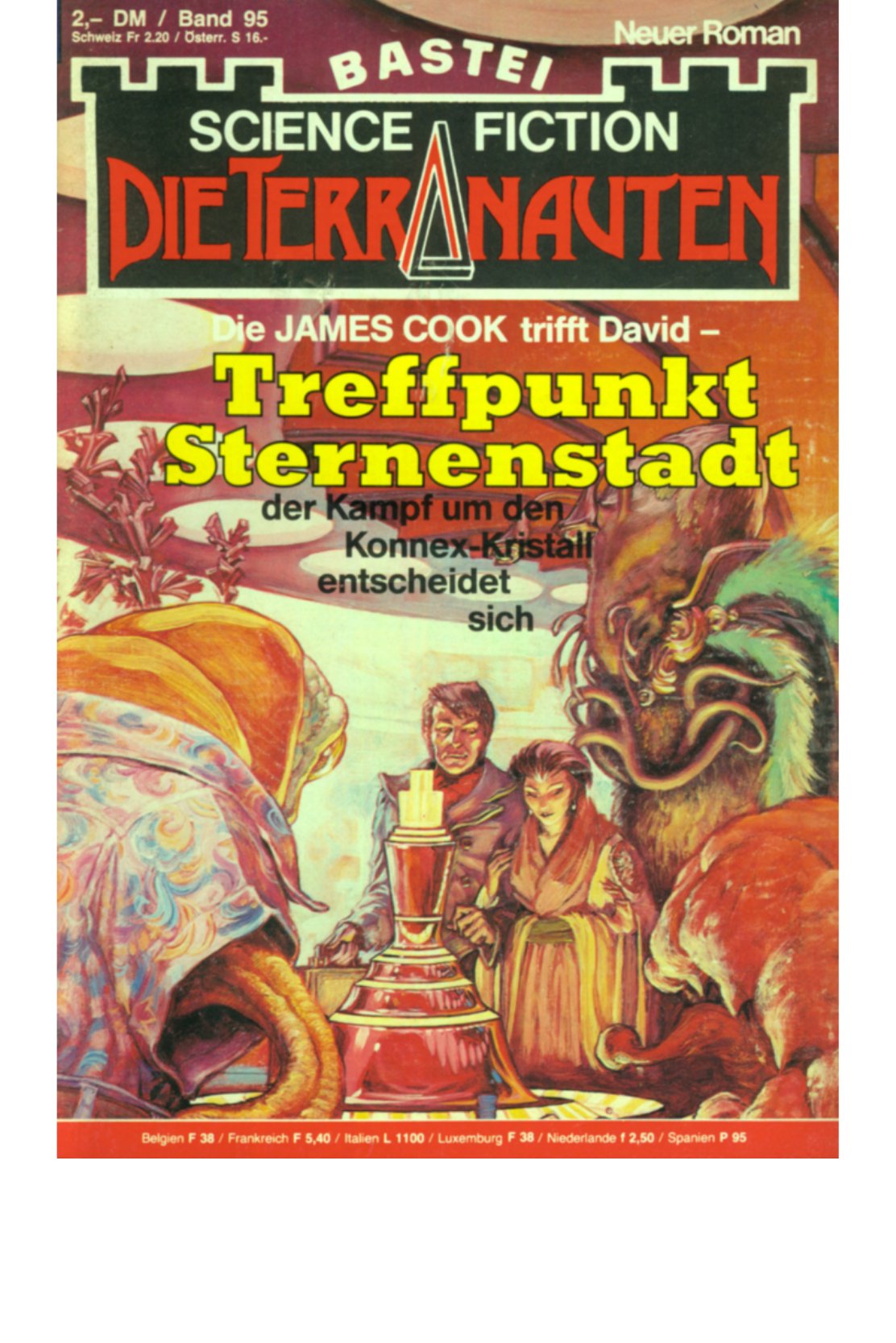 Original cover: Treffpunkt Sternenstadt